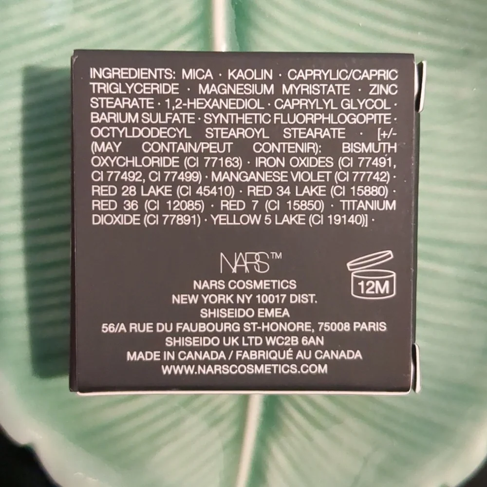 NARS nwt blush